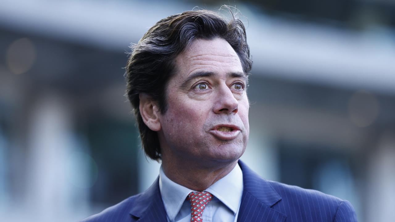 AFL CEO Gillon McLachlan has apologised to Eddie Betts. Picture: Getty Images