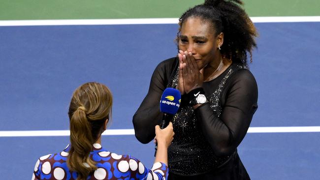 Ajla Tomljanovic ended the career of Serena Williams at the US Open. Picture: AFP