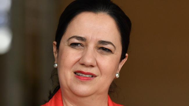 The Adani fiasco has illustrated Annastacia Palaszczuk’s unsuitability for Queensland’s top job. Picture: Darren England/AAP