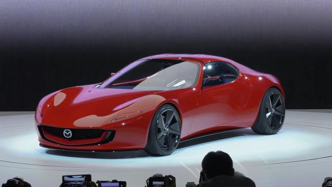 The Mazda Iconic SP Concept Car debuted at the Tokyo motor show.