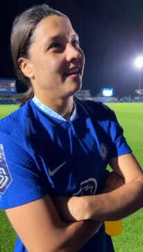 Sam Kerr discusses role in King Charles' coronation