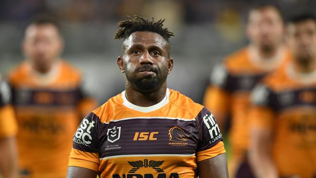 James Segeyaro has been suspended for failing a drug test. Picture: Joel Carrett