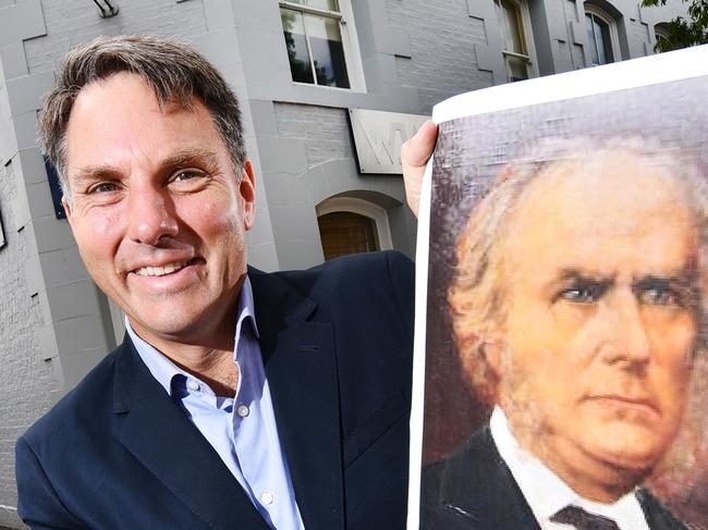 Richard Marles. Corio MP Richard Marles wants Geelong to recognise its heritage sites, with plaques and information boards at key areas. Richard is pictured in Malop Street, where James Harrison invented refrigeration. Picture: NIGEL HALLETT