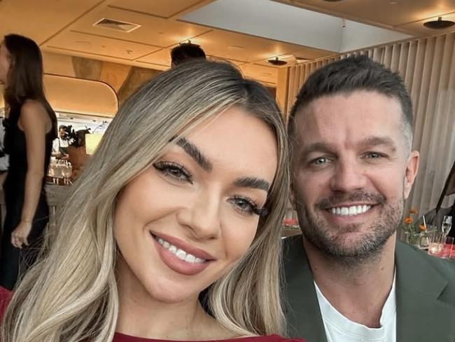 Tahnee Leeson and Justin McKeone in December 2024.