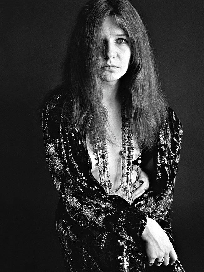 Janis Joplin in 1967. Picture: Bob Seidemann