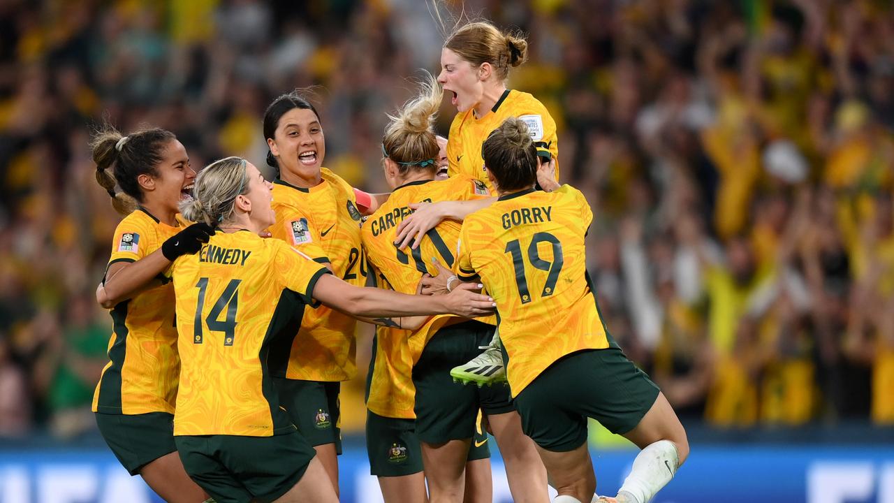 Fifa World Cup Matildas React To Their Stunning Victory Over Hot Sex Picture 