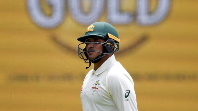 Khawaja has endured a difficult series.