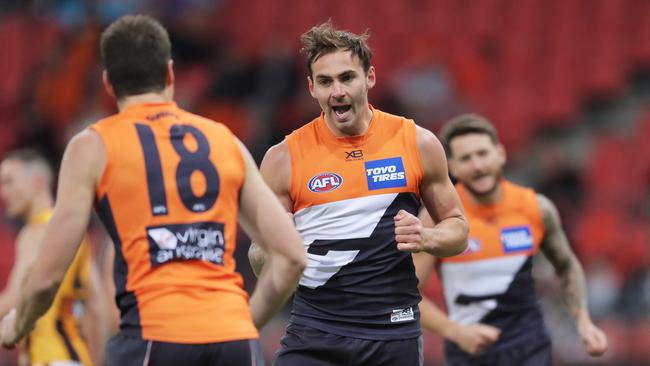 Jeremy Finlayson will be seeking to make amends against Richmond for a poor Grand Final performance last year. Picture: Matt King/AFL Photos/via Getty Images