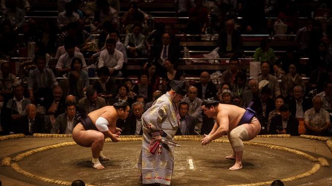 The traditional character of sumo, which is as much an expression of Japanese culture as an athletic pursuit, means that it does not engage with expert practitioners in medicine and nutrition as much as other sports. Picture: Getty