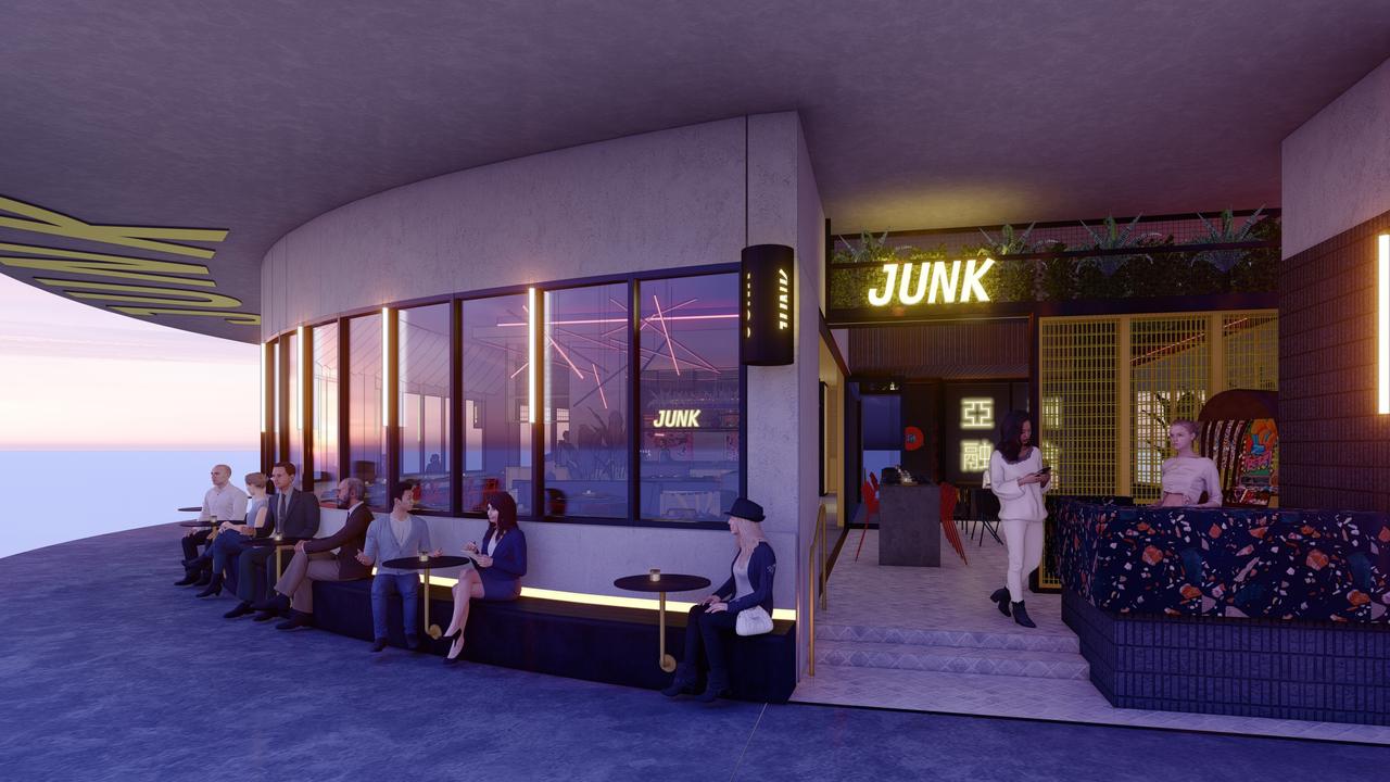 A render of Junk's new venue in Sippy Downs. Photo: supplied.