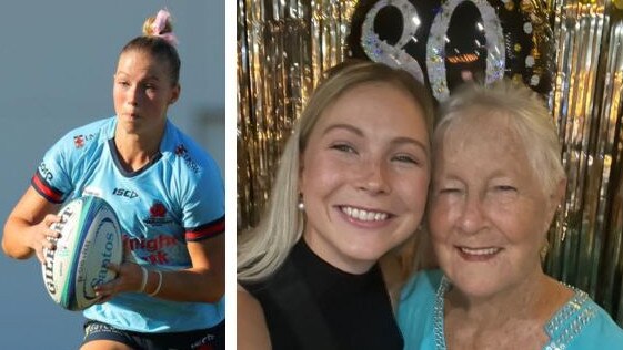 Layne Morgan and her inspiring grand mother.