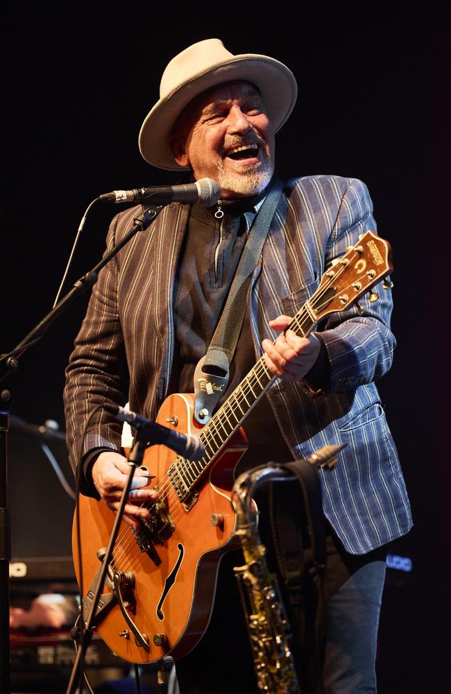Joe Camilleri and The Black Sorrows will perform at Mindil Beach on Saturday. Picture: Claudio Raschella