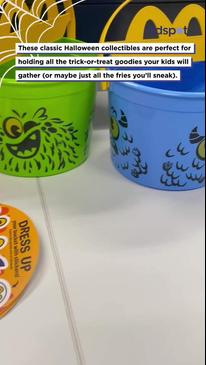 Spooky fun at McDonald's — Boo buckets are coming this Halloween!