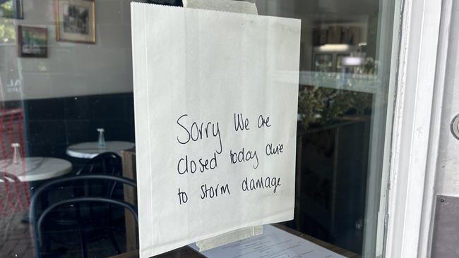 Multiple shops remain closed on Tuesday.