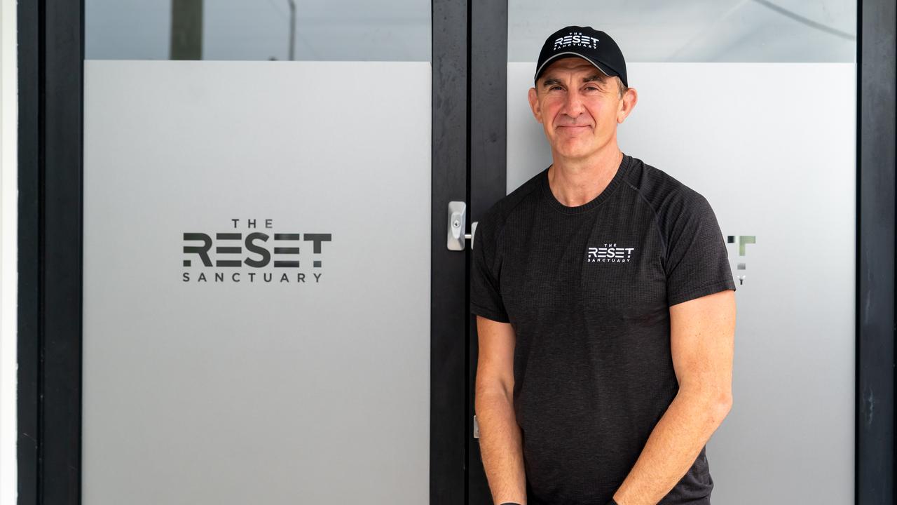 Corey McKernan at The Reset Sanctuary in Maroochydore.