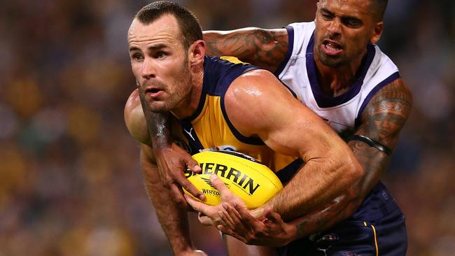 Shannon Hurn had his highest B&amp;F finish in five seasons. Picture: Getty Images