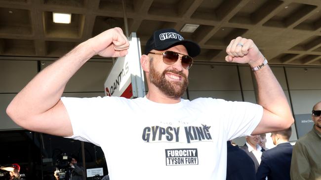 Tyson Fury has been open about his own mental health battles. Photo Steve Pohlner