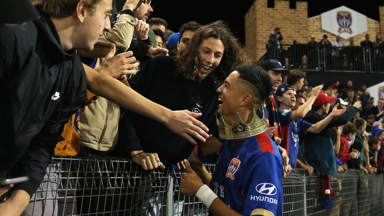 Joey Champness was a popular figure with Newcastle fans (Photo by Ashley Feder/Getty Images)