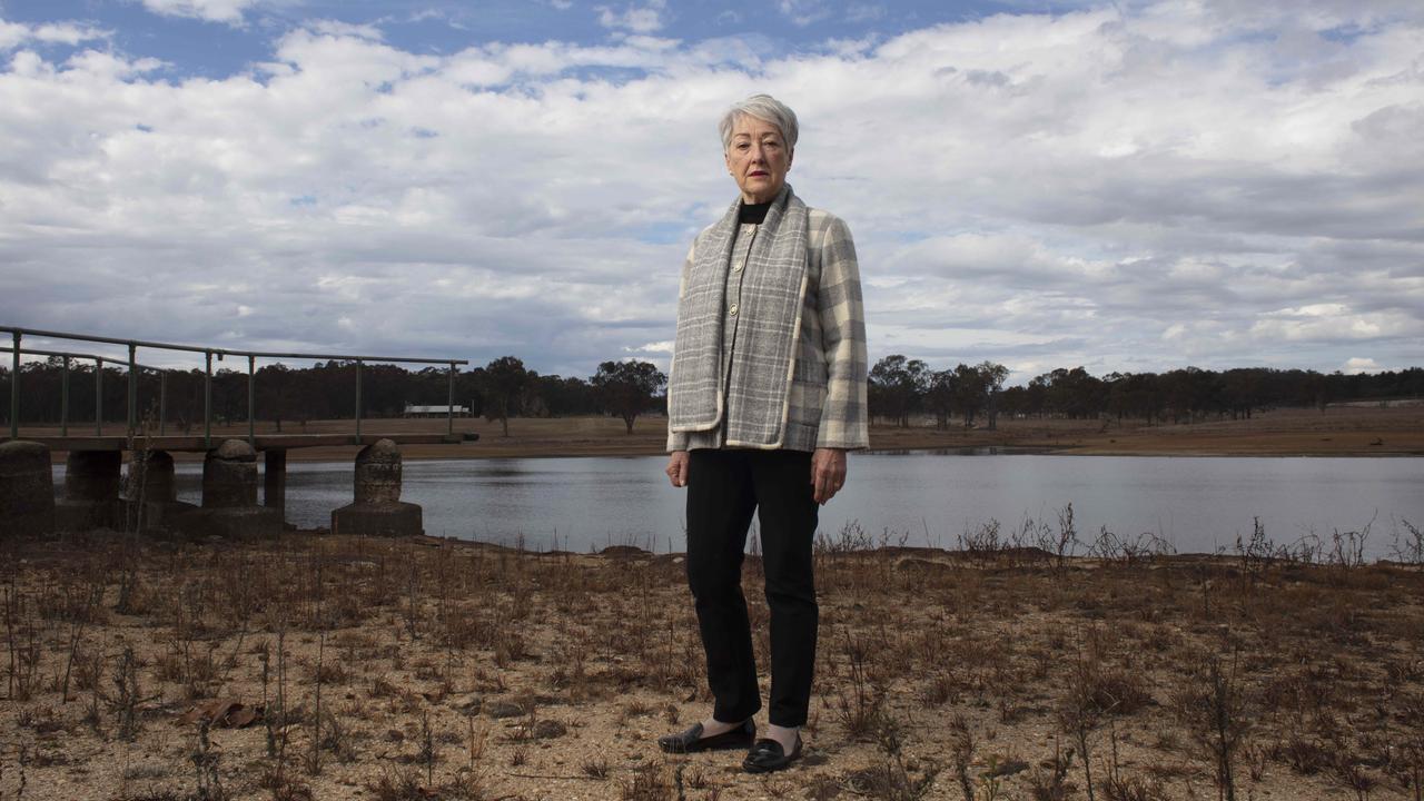 Southern Downs Council Mayor Tracy Dobie at the Storm King dam. Picture: Russell Shakespeare