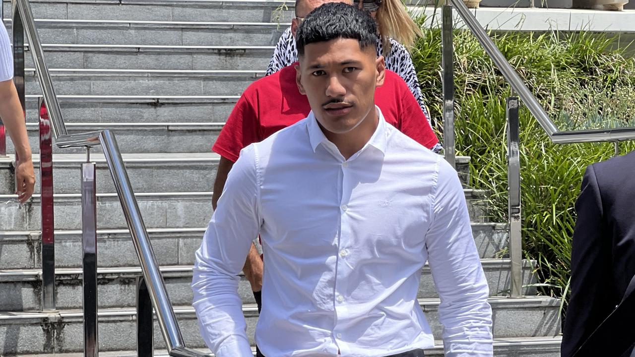 Talatau Amone is free to return to play after the NRL announced he was no longer subject to the no-fault stand-down policy. Picture: Dylan Arvela
