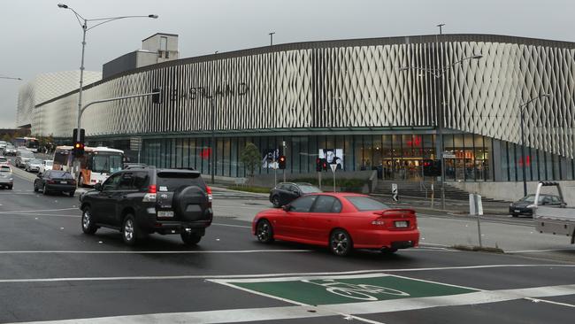 The alleged tagger had evaded security at Eastland and police on numerous occasions. Picture: Stuart Milligan