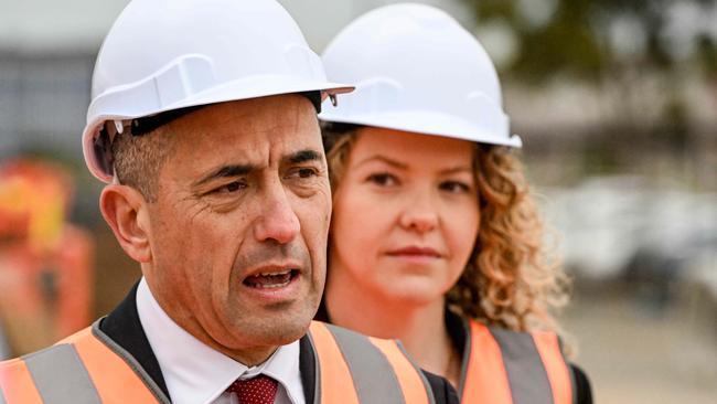 Infrastructure Minister Tom Koutsantonis said the government was being proactive to ensure everything is ready for the start of main construction works. Picture: NCA NewsWire/Brenton Edwards