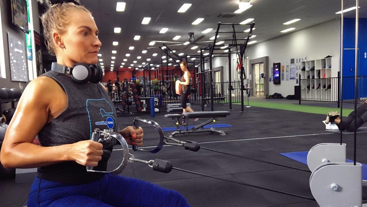 Ms Gallagher now trains six times a week at her local Coaching Zone gym.