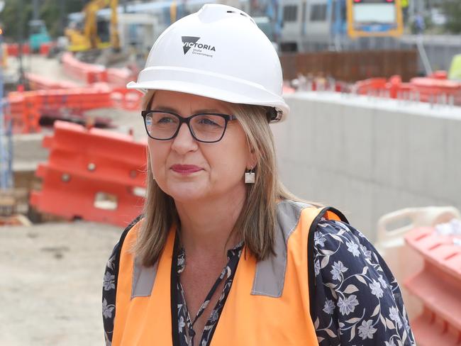 Jacinta Allan now says the project will cost at least $26bn. Picture: David Crosling