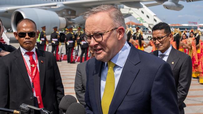 Anthony Albanese arrives in Bali on Monday for the G20 summit.