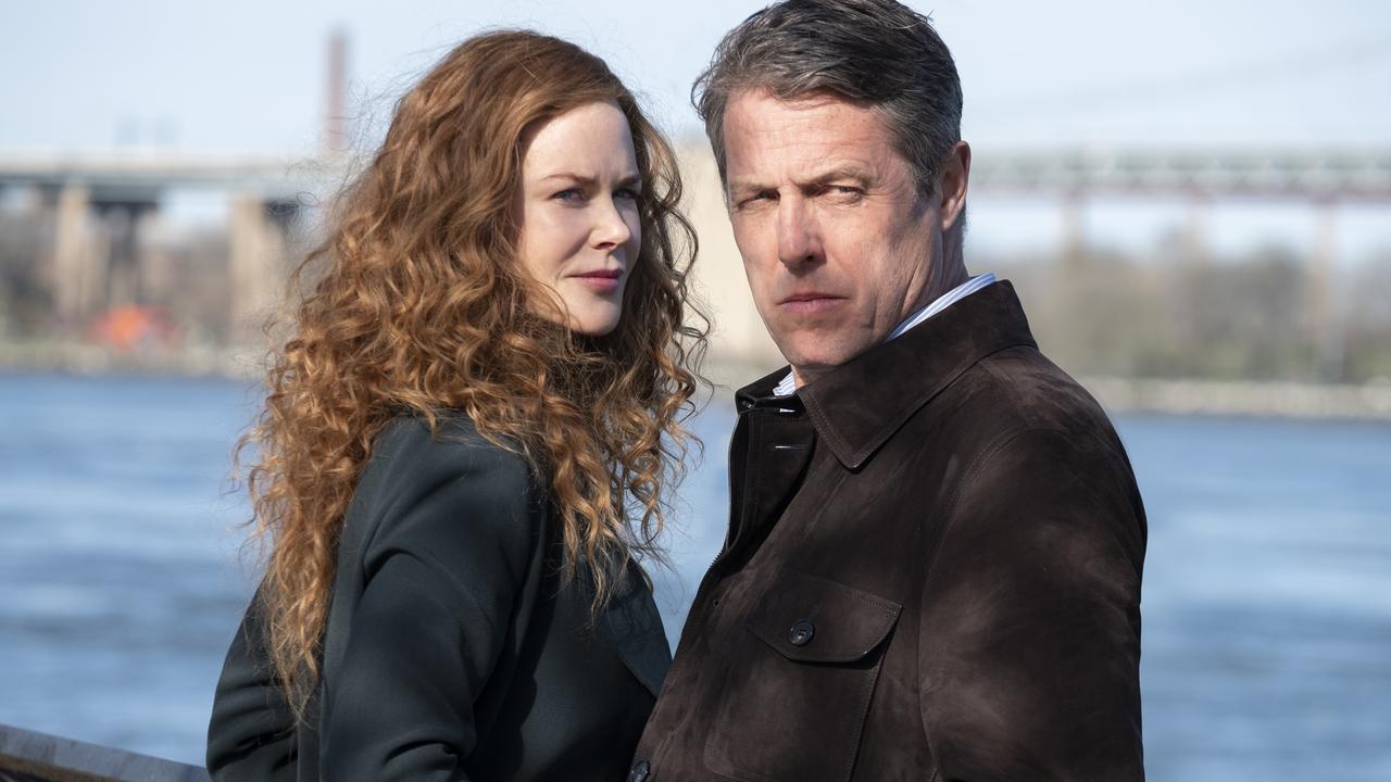 Nicole Kidman and Hugh Grant in a scene from The Undoing, which drops on Binge on October 26.