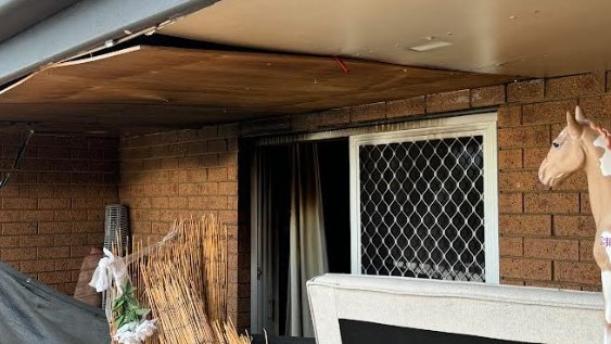 A blaze that tore through a Marrickville apartment complex in the early hours of Monday morning is believed to have started from an e-bike battery. Picture: Thomas Henry