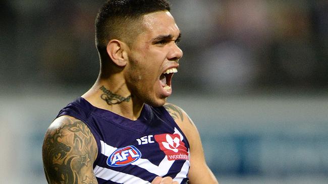 Michael Walters has been a prolific goalkicker for the Dockers. Picture: Daniel Wilkins