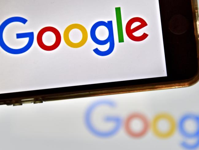 (FILES) This file photo taken on December 28, 2016 shows logos of US multinational technology company Google in Vertou, France.    Google on April 3, 2017 said it will apply machine smarts and outside eyes to help ensure brands don't find ads paired with hateful videos on YouTube. The move come as the internet colossus scrambles to derail an advertising boycott of Google's money-making engine. Google said it was using new machine-learning or artificial intelligence systems to enforce its policies, to help content objectionable to advertisers.  / AFP PHOTO / LOIC VENANCE