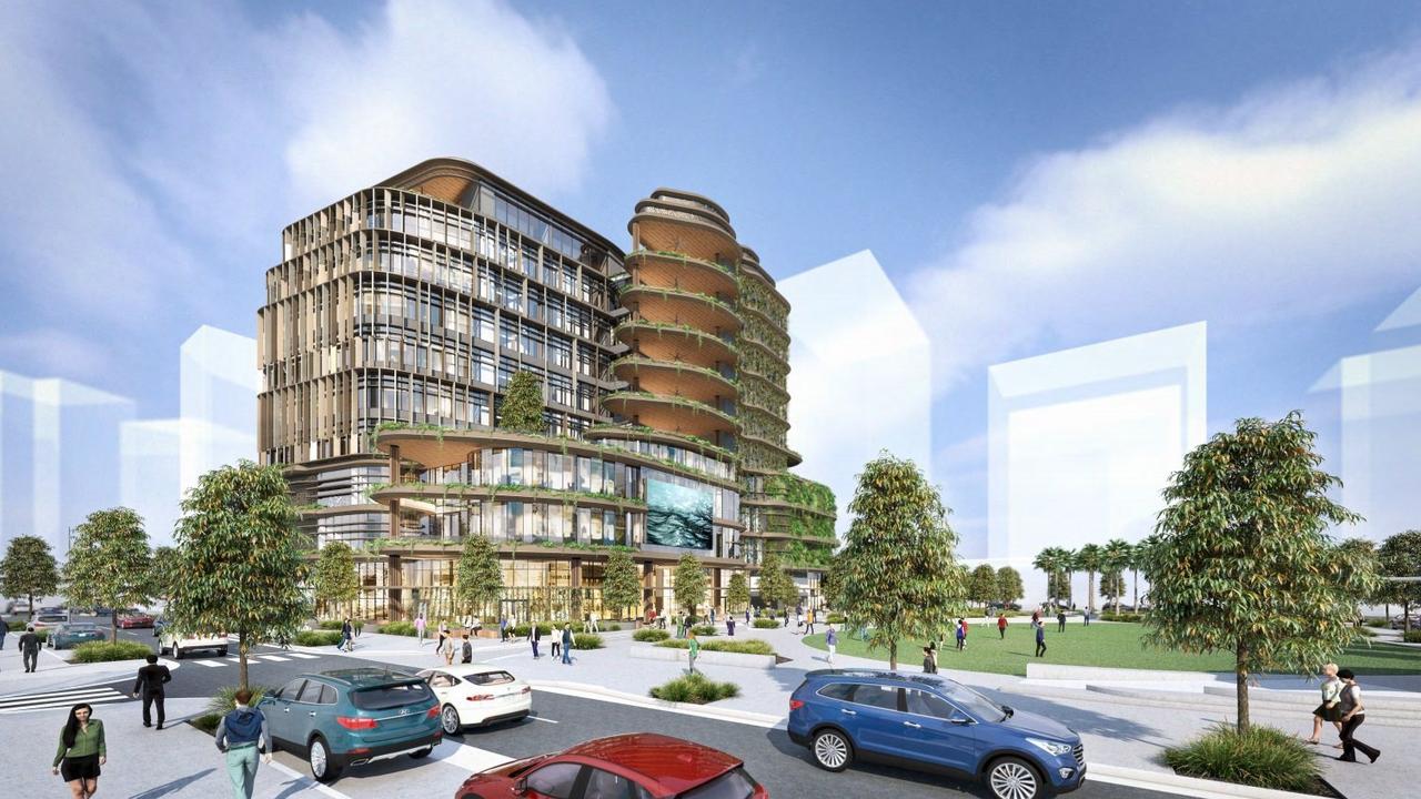 A drawing by Cottee Parker Architects shows what Sunshine Coast City Hall might look like.