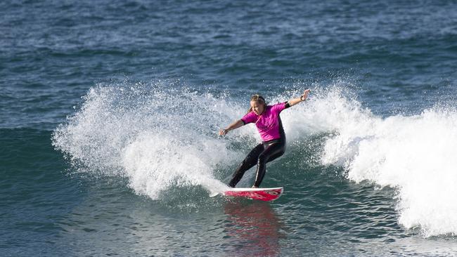 EVENT WIPEOUT: Lennox Head surfer Nyxie Ryan was in fine form at the Skullcandy Oz Grom at Lennox Head in 2019 but the 2020 event has been cancelled due to the COVID-19 pandemic.