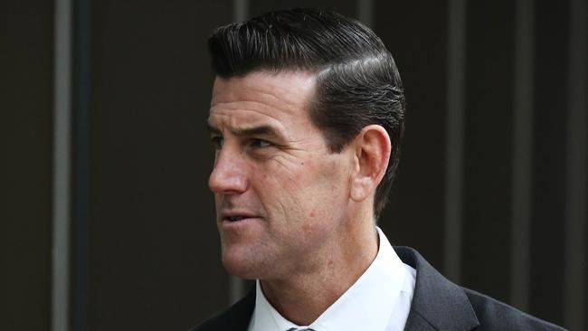 ?SYDNEY, AUSTRALIA - NewsWire Photos - May 11 2022:  Ben Roberts-Smith arrives at the Federal Court in Sydney. Ben Roberts-Smith is suing three former Fairfax newspapers over articles he says defamed him in suggesting he committed war crimes in Afghanistan between 2009 and 2012. Picture NCA Newswire/ Gaye Gerard