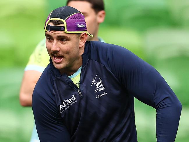 Fresh after re-signing with the club, Trent Loiero could be in for another big year in 2025, after impressing in pre-season training. Picture: Getty Images