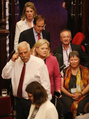 AAP reports that some MPs arrived yesterday with pillows and toothbrushes. Picture: Michael Dodge. Source: Getty Images.