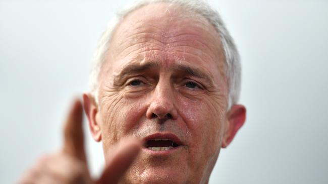 Malcolm Turnbull will fly in to Brisbane on Sunday. Picture: AAP/Mick Tsikas