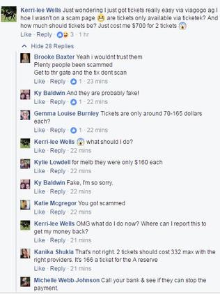 Ed Sheeran ticket shock on Facebook.