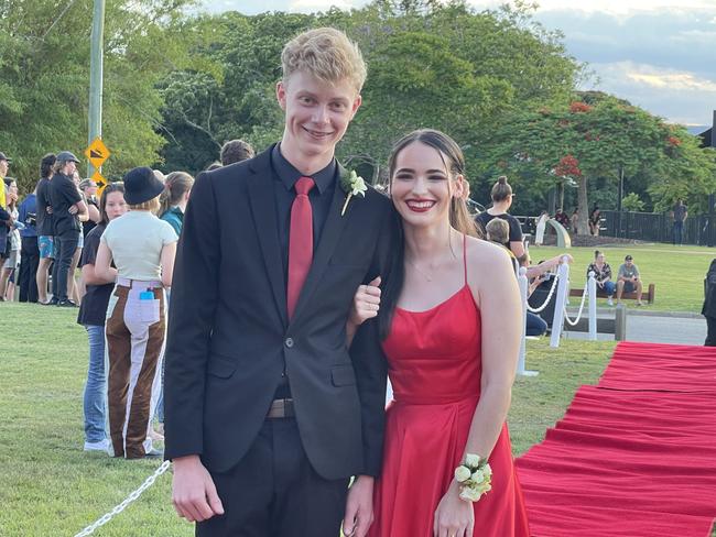 Aldridge State High School students celebrate their formal.