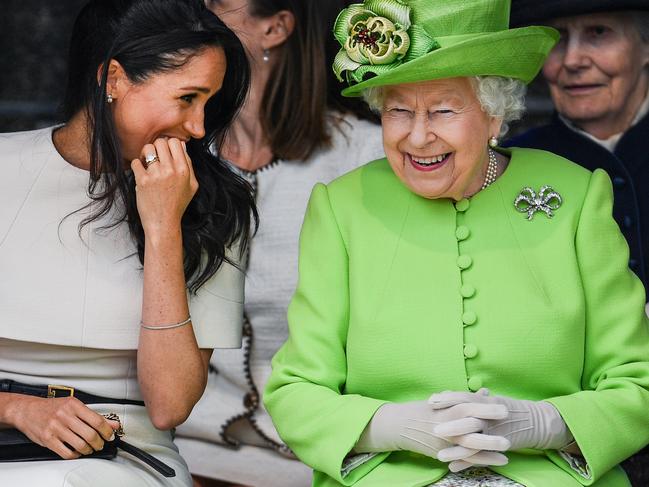 The Queen has reportedly “had enough” of Prince Harry and Meghan speaking out against the royals. Picture: Getty Images