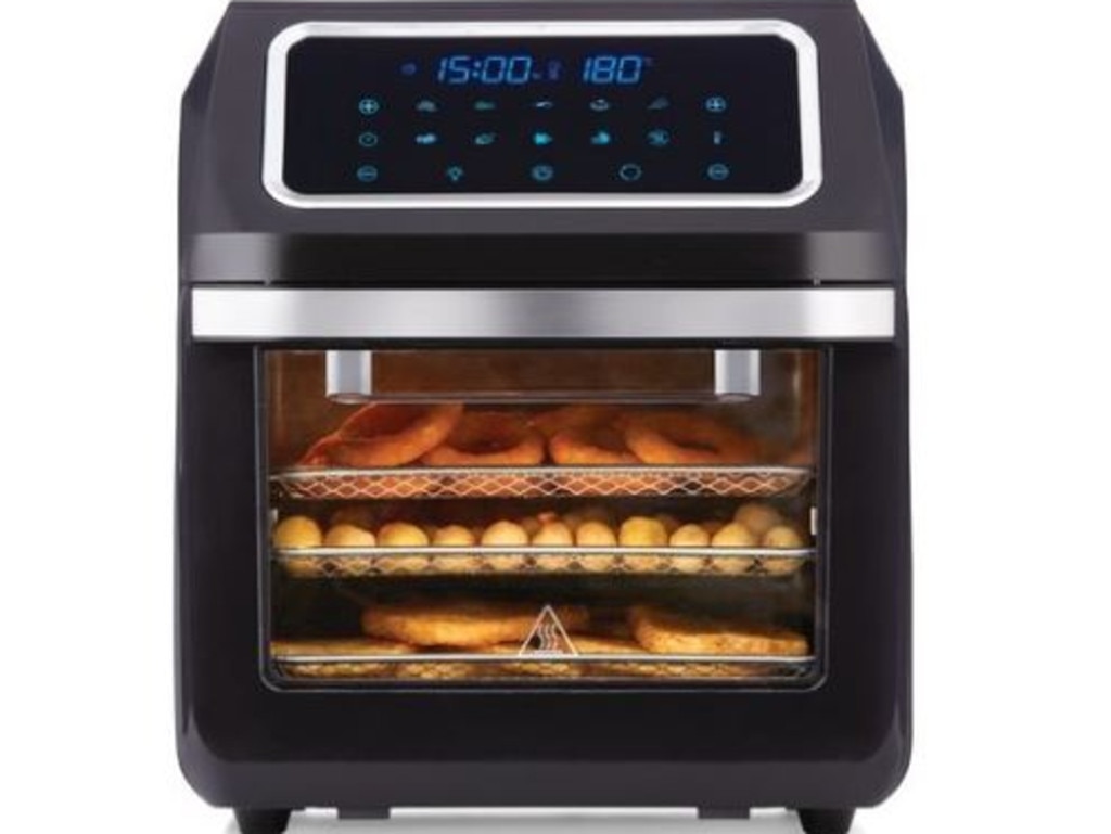 The Kmart product is an air fryer, oven and dehydrator.