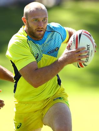 James Stannard in action for Australia.