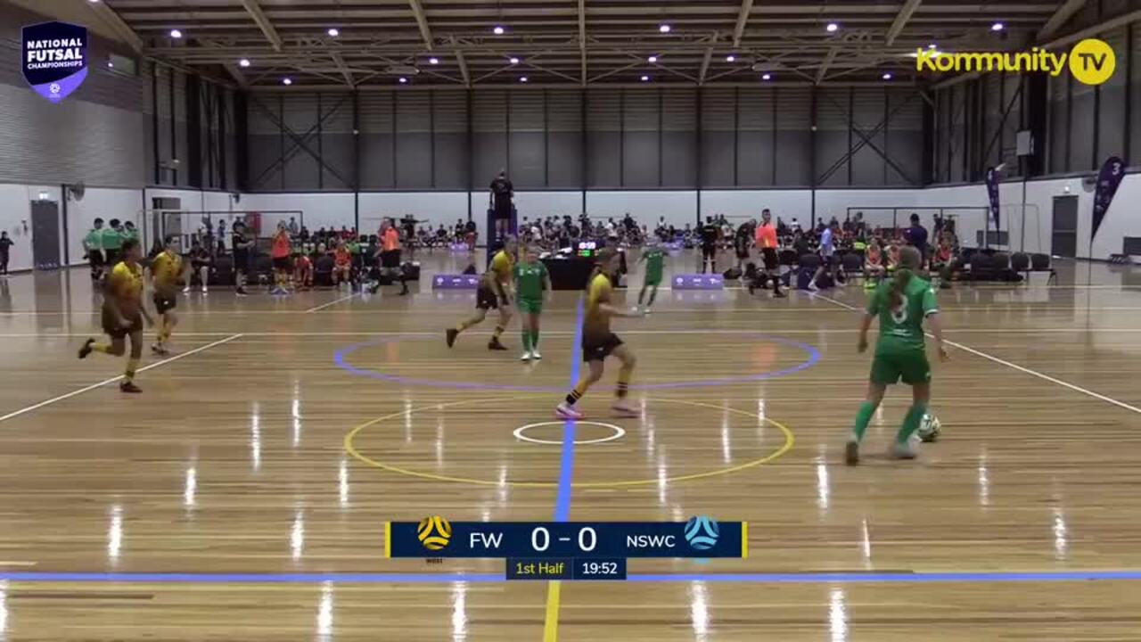 Replay: Football West v Football NSW Country (U13 Girls) - 2025 National Futsal Championships Day 2