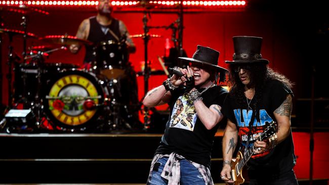 Original band members Axl Rose and Slash are still part of the line-up.