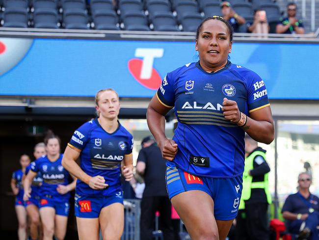 Parramatta NRLW captain Mahalia Murphy. Pic: NRL