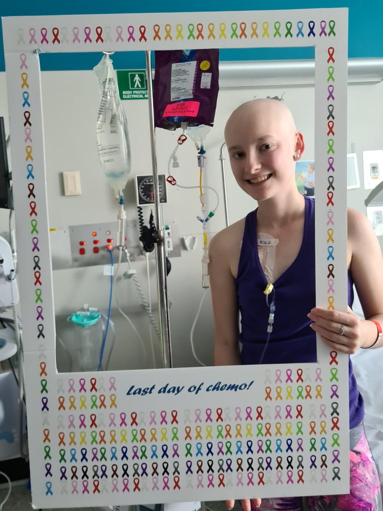 Toowoomba teenager Tahlia Utz never stopped fighting for her dreams, despite receiving a cancer diagnosis in 2020. Thursday, September 8, 2022. Picture: supplied.