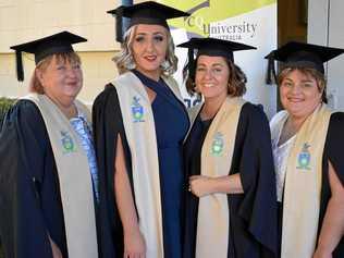 Cathryn Watson, Katie Sherwood, Kylie McAlister, and Kathryn Baxter. Picture: Jann Houley