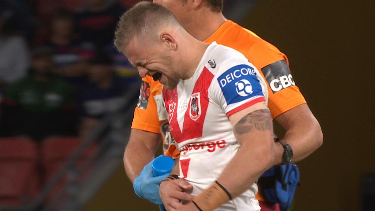 Matt Dufty suffered a shoulder injury.